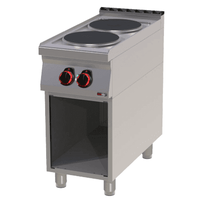 Mașină de gătit electrică 2x plită pe dulap deschis - SP 90/40 E