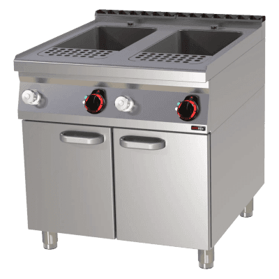 Aparat de fiert paste electric 33 + 33 l cu dulap 400 V - VT 90/80 E