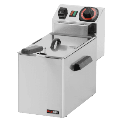 Friteuză electrică 0,42 kW/l, 5 l blat 230 V - FE 04