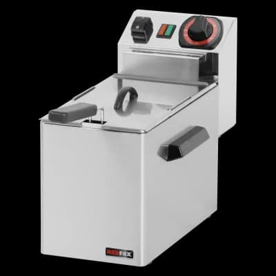 Friteuză electrică 0,6 kW/l, 5 l blat 230 V - FE 04 S