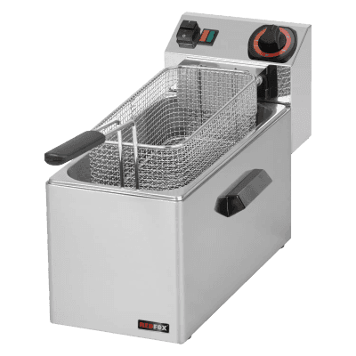 Friteuză pentru pește electrică 0,75 kW/l, 8 l blat 230 V - FE 08