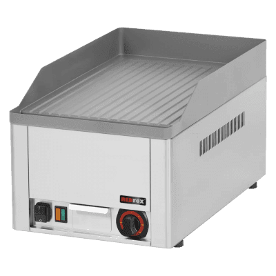 Plită fry-top 32x48 electrică canelată blat 230 V - FTR 30 E