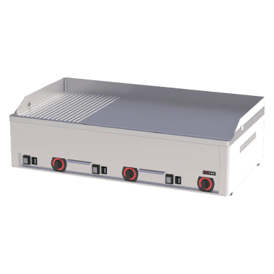 Plită fry-top 97x48 electrică combinată blat 400 V - FTHR 90 E