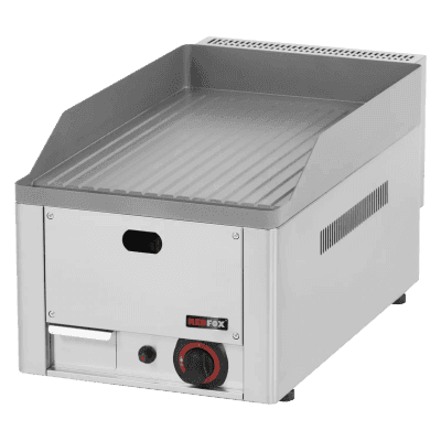 Plită fry-top 32x48 gaz canelată blat - FTR 30 G