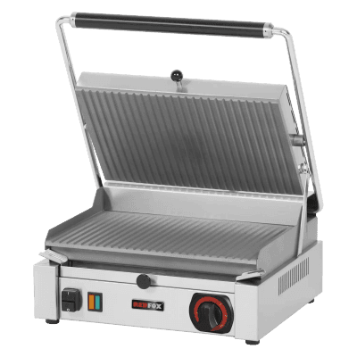 Grătar panini canelat electric 37x24 230 V - PM 2015 R