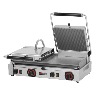 Grătar panini combinat electric 57x24 400 V - PD 2020 M