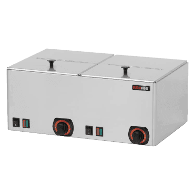 Aparat de gătit la aburi cârnați/legume 2x GN 1/2 - WE 11