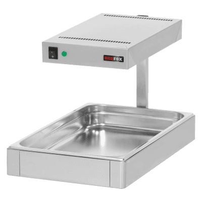 Tavă pentru cartofi prăjiți încălzită de sus cu lampă infraroșie - UHL 11