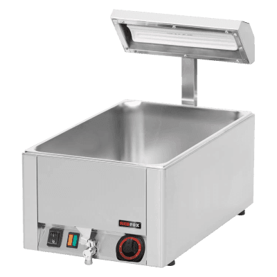 Tavă pentru cartofi prăjiți încălzită de sus și de jos cu lampă ceramică - BMV 1115 + IL3