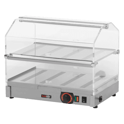 Vitrină încălzită 1x raft 50x35 - VEC 520