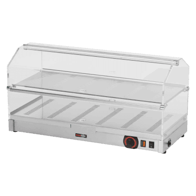 Vitrină încălzită 1x raft 80x35 - VEC 820