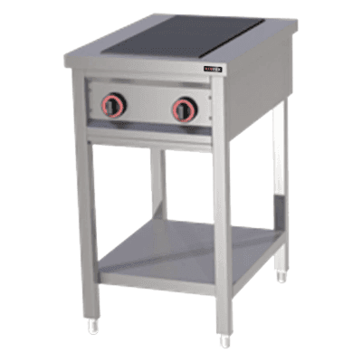 Mașină de gătit electrică 2x plită pe dulap deschis 400 V - SPF 50 E