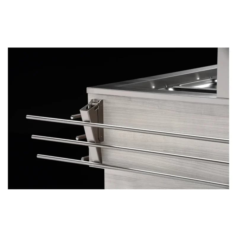 Raft inox, lateral