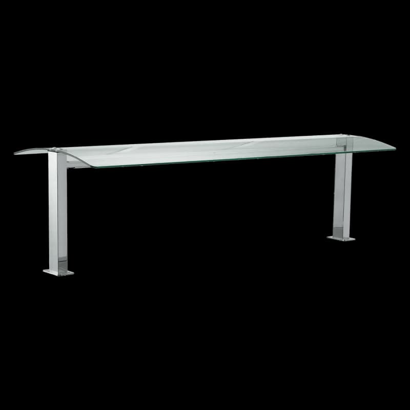 Suprastructură GN 5-1/1 iluminare LED, sticlă curbată