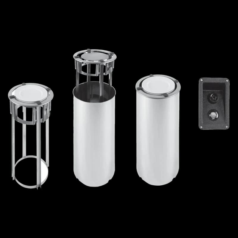 Dispenser neutru pentru farfurii încorporat 24x27 cm