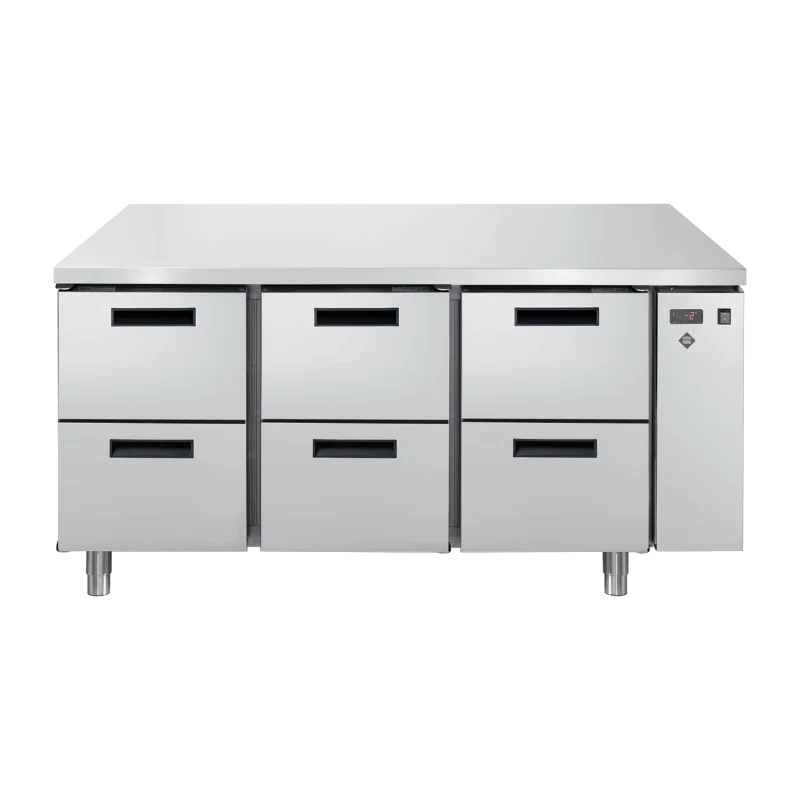 Banc de congelare liniar electric GN 1/1 placă kit 3x2 sertare