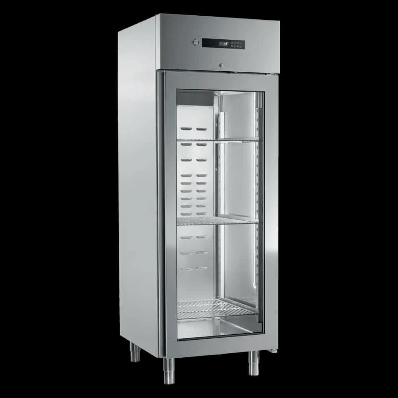 Dulap frigorific 700 l sterilizator, ușă sticlă GN 2/1, inox