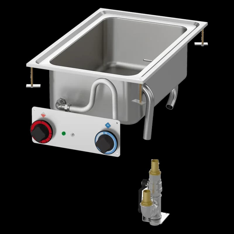 Baie marie drop-in electric GN 1/1 - 150