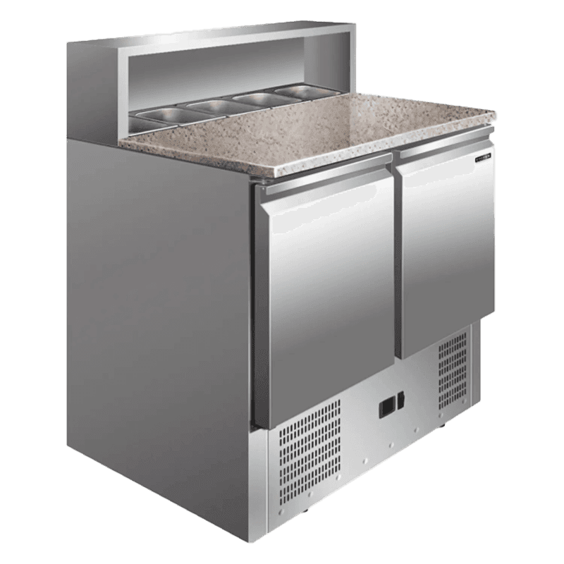 Banc frigorific pizza 2D saladette