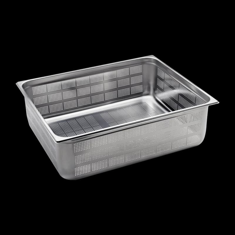 Container GN perforat GN 2/1 - 200 inox