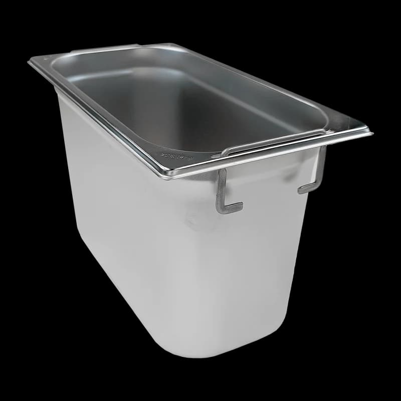 Container GN 1/3 - 200 cu mânere inox