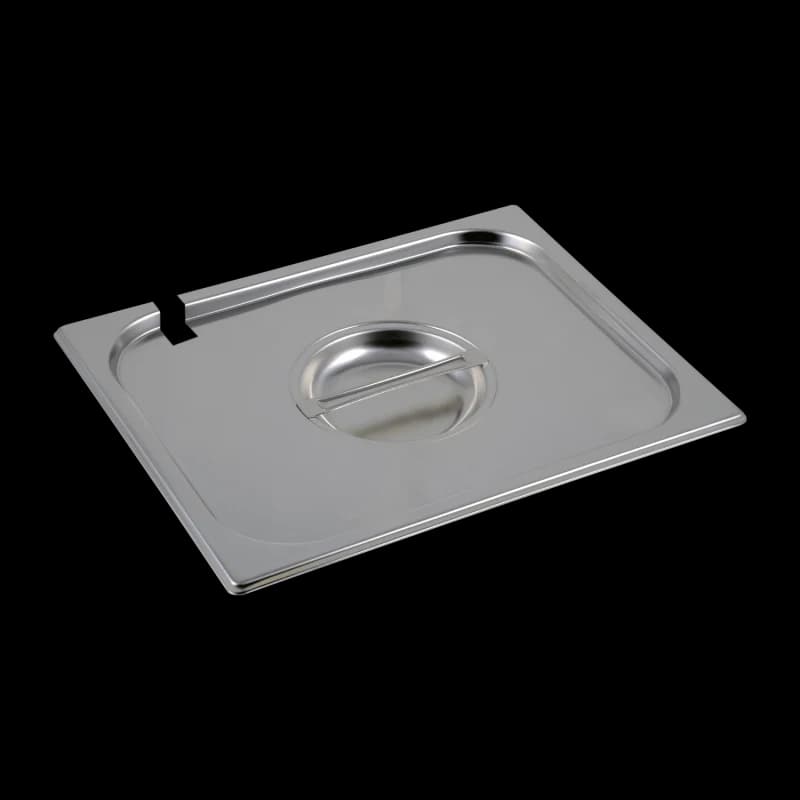 Capac GN 1/2 crestat pentru lingură inox