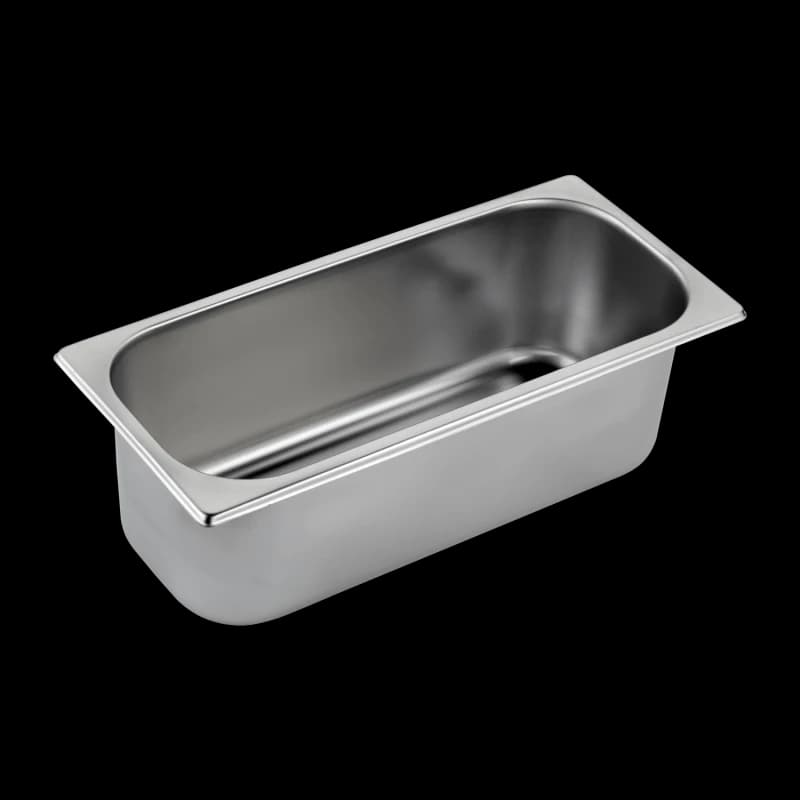 Container GN pentru înghețată inox