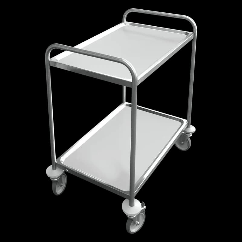 Cărucior servire 2 rafturi 800 mm