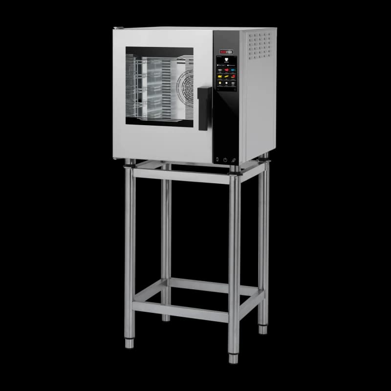 Cuptor cu convecție electric abur direct ecran tactil color curățare automată ușă cu balamale stânga 5x GN 2/3