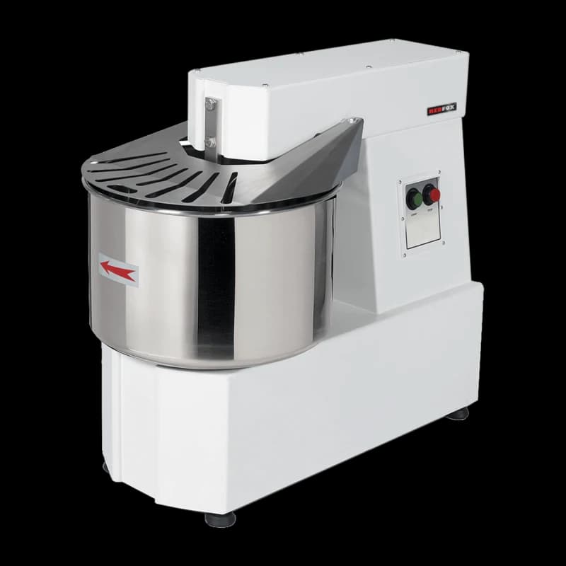 Malaxor spiral cu frământător 1 viteză cap fix 42 l 400 V