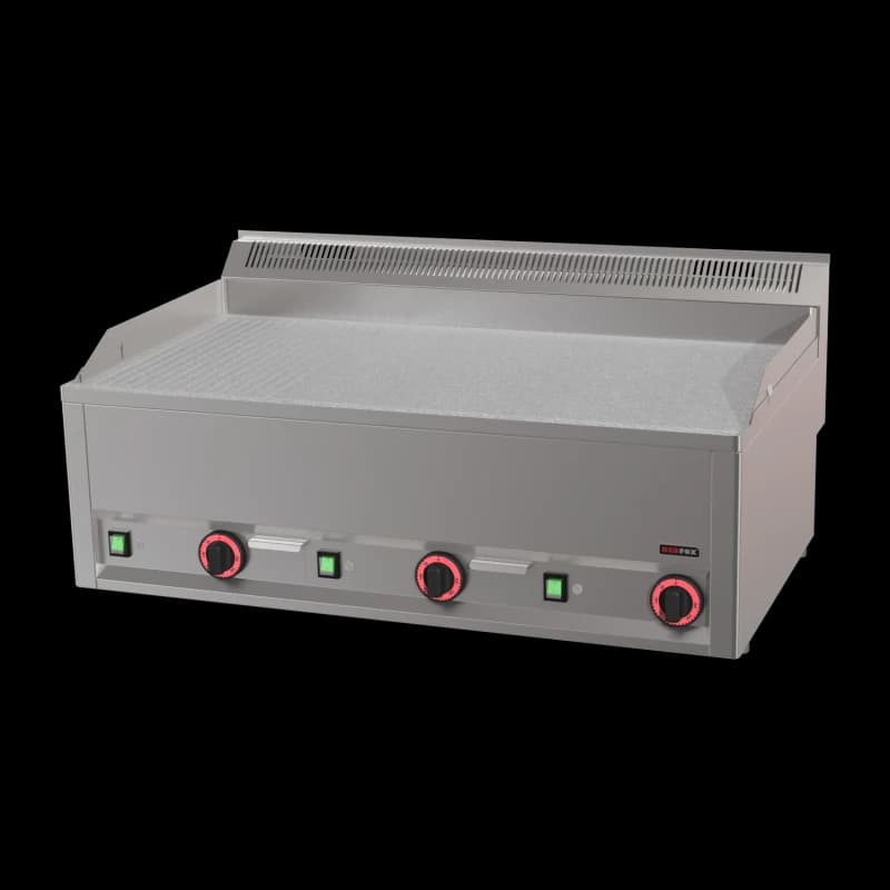 Plită 97x48 electrică crom durabil combinată fără dulap 400 V