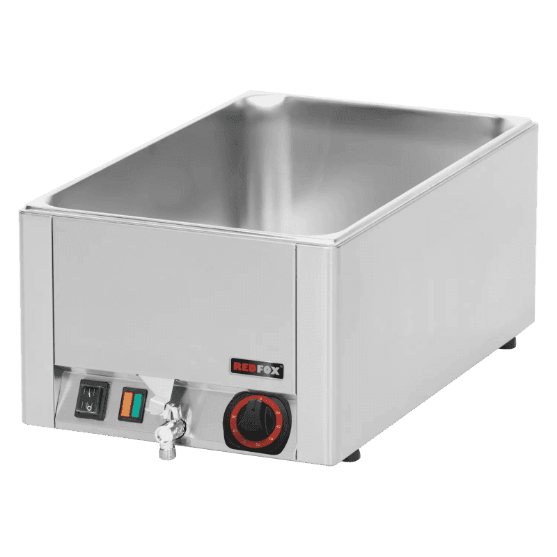 Baie maria electrică GN 1/1 - 150 cu robinet de golire